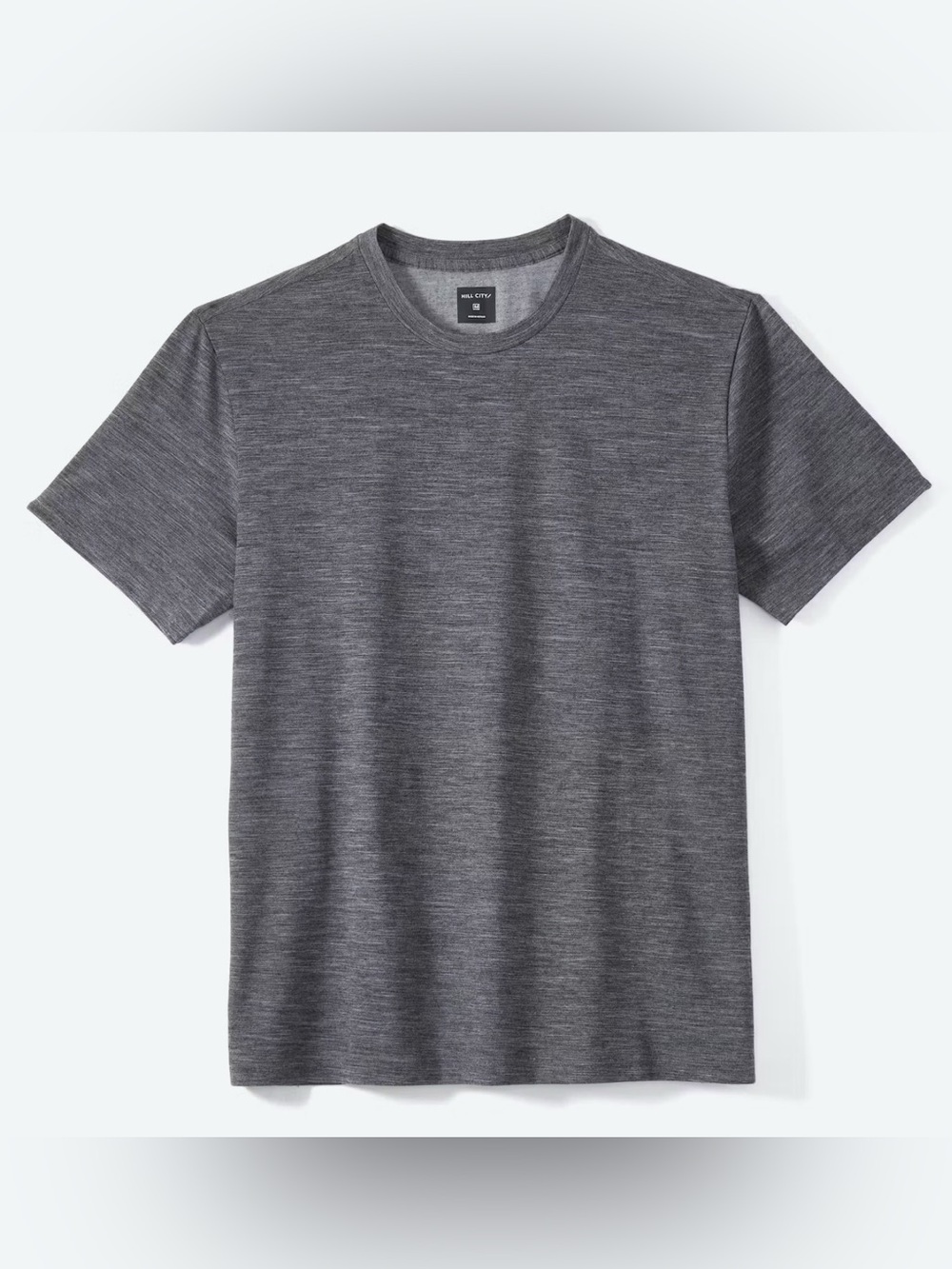 Hill City Everyday Merino Tee Gray Heather , size M